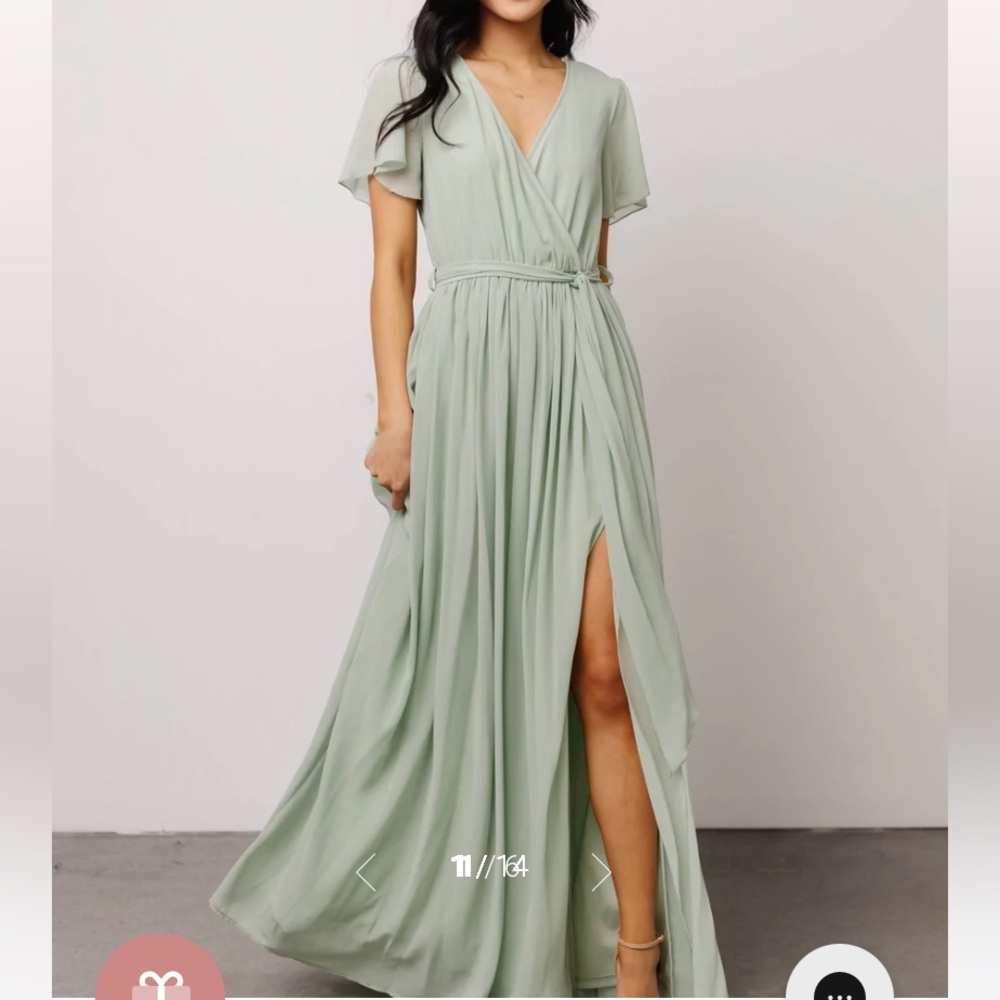 Baltic Born Kristina Maxi Dress in Sage